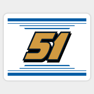 Jeremy Clements #51 2024 NASCAR Design Sticker